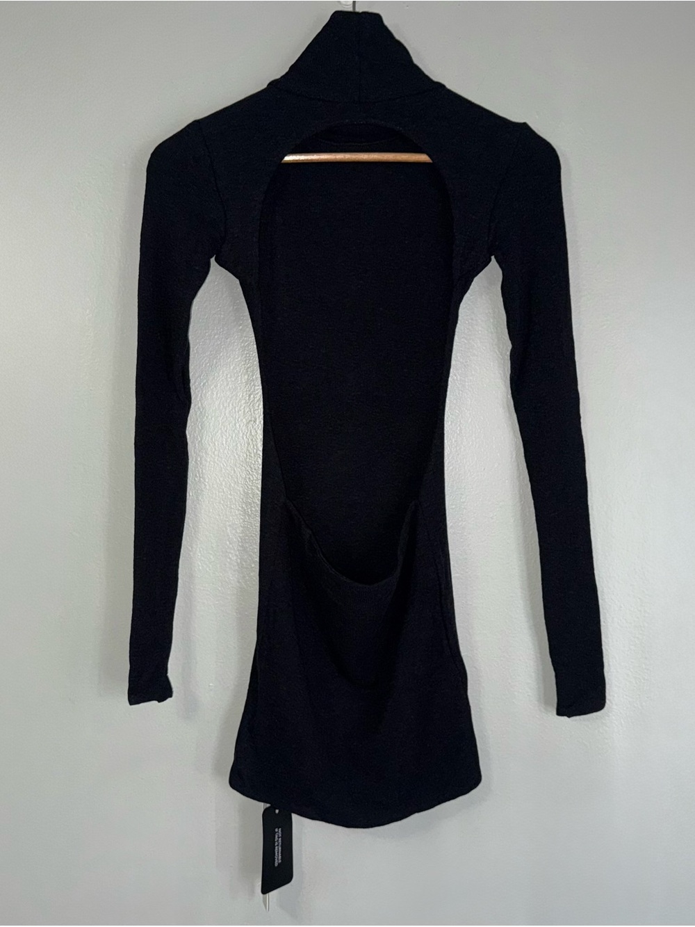 ARE YOU AM I DENZ DRESS IN BLACK - Picture 4 of 17
